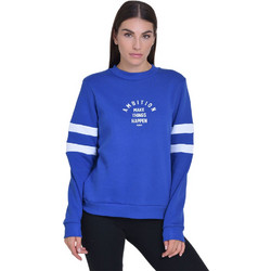 Target Crewneck Γυναικείο Αθλητικό Φούτερ Royal Blue W24/66404-18