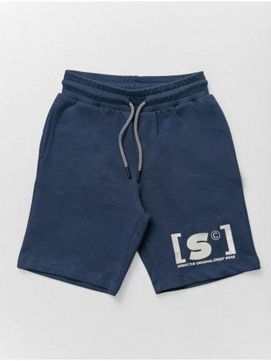 Sprint Αθλητική Παιδική Βερμούδα Navy Μπλε 231-3050-S305