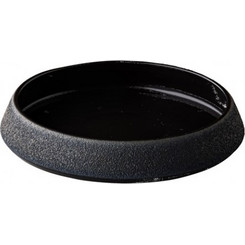 Raw Πιάτο Βαθύ Κεραμικό Vulcanic Black 20cm RD18536
