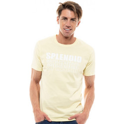Splendid fashion ανδρικό t-shirt 47-206-047 040 YELLOW
