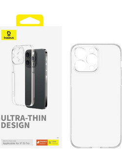 Baseus Phone Case for iPhone 15 Pro OS-Lucent Series Clear