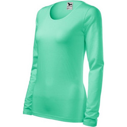 Malfini Slim Γυναικείο Αθλητικό T-Shirt Βεραμάν MLI-13995