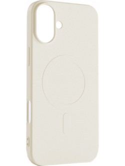 Liquid Silicone Case MagSafe for iPhone 16 Pro Max - beige
