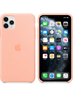 Apple Silicone Case Grapefruit (iPhone 11 Pro Max)