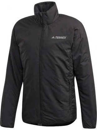 Adidas Terrex Insulation Αθλητικό Ανδρικό Μπουφάν Χειμωνιάτικο Αντιανεμικό Μαύρο DZ2049