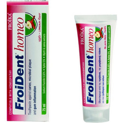 Froika FroiDent Homeo Μήλο & Κανέλα Οδοντόκρεμα κατά της Ουλίτιδας 75ml