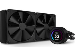 NZXT Kraken Elite 280 Black Υδρόψυξη CPU 140mm για Socket 115x / AM4 / TR4 / 1200 / sTRX4 / 1700 / AM5