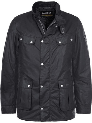 Barbour International Duke Ανδρικό Μπουφάν Χειμωνιάτικο Μαύρο MWX0337SG9