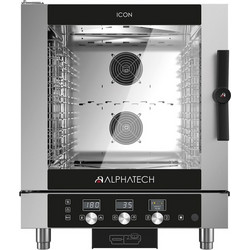 ALPHATECH ICET071E ΕΠΑΓΓΕΛΜΑΤΙΚΟΣ ΦΟΥΡΝΟΣ ΗΛΕΚΤΡΙΚΟΣ 7 ΘΕΣΕΩΝ GN 1/1 ΔΙΑΚΕΝΟ 70ΜΜ