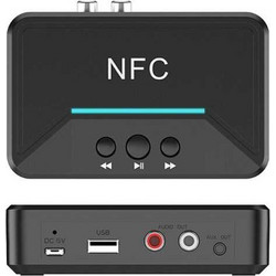Ασύρματος Αναμεταδότης Ήχου Bluetooth/NFC v5.0 Μαύρο 309057 OEM