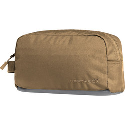 Pentagon Raw Travel Kit Pouch Ανδρικό Νεσεσέρ Ταξιδίου με Θήκες 25x7.5x13cm Καφέ