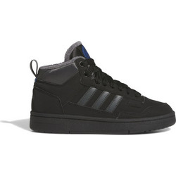 Adidas Rapid Court Mid Winterized Παιδικά Sneakers Μποτάκια Μαύρα Ανθρακί JR2804