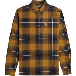 Fred Perry Ανδρικό Πουκάμισο Καρό Μακρυμάνικο M6573-644