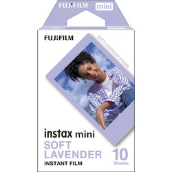 Fujifilm Color Instax Mini Instant Soft Lanender (10 Exposures)