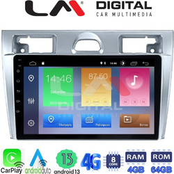 LM Digital ZC8140 Ηχοσύστημα Αυτοκινήτου με Οθόνη Αφής USB Bluetooth & GPS