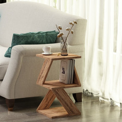 Hanah Home Albeni Βοηθητικό Τραπεζάκι Σαλονιού Μοριοσανίδα Μ29.6xΠ29.6xΥ54.2cm 382Nrc1539