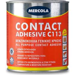 Contact Glue C113 Βενζινόκολλα Γενικής Χρήσης 500gr - MERCOLA