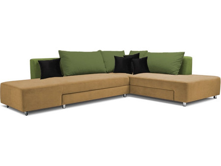 PoliHome Sunset Γωνιακός Καναπές Μωβ 312x223cm 16303109