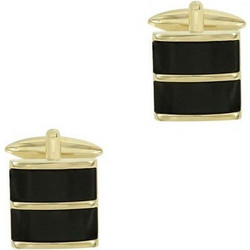Ascot 90/4987 Μανικετόκουμπα από Επιχρυσωμένο Ατσάλι