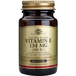 Solgar Vitamin E 200iu 50 Μαλακές Κάψουλες