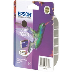 Epson T0801 Black Μελάνι Εκτυπωτή Inkjet C13T0801