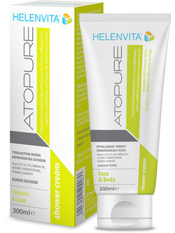Helenvita Atopure Κρεμώδες Αφρόλουτρο 200ml