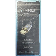Xipin L600 USB-A to USB-C 100W 1.2m Black