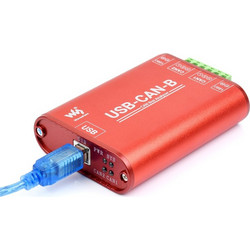 Waveshare USB to CAN Adapter, Dual-Channel CAN Analyzer, Industrial Isolation