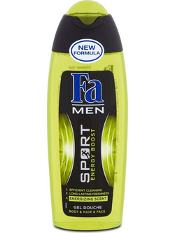 Fa Men Sport Energy Boost Ανδρικό Αφρόλουτρο σε Gel 400ml