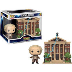 Funko Pop! Town Back To The Future 15 Dock With Clock Tower