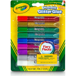 Crayola Glitter Glue - Σετ 9 Χρωμάτων
