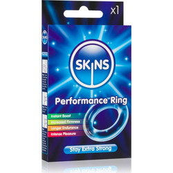 Skins Stay Extra Strong Performance Cock Ring Ελαστικό Δαχτυλίδι Πέους Διαφανές