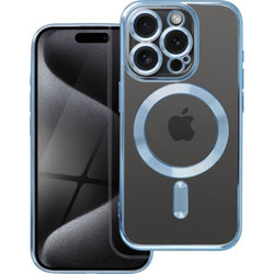 Is Tpu Mag Electro Iphone 15 Pro Trans Blue Backcover - (MAGETPUIP15PRB)