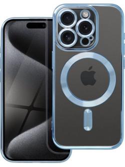 Is Tpu Mag Electro Iphone 15 Pro Trans Blue Backcover - (MAGETPUIP15PRB)