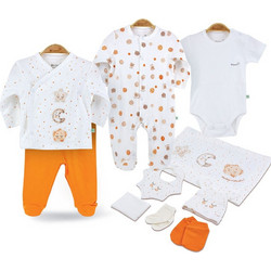 Σετ νεογνού unisex 10 τεμ Starshine 63178-Πολύχρωμο