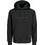 Jack & Jones Ανδρικό Φούτερ με Κουκούλα & Τσέπες Μαύρο 12233972