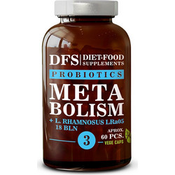Diet Food Metabolism Προβιοτικά 60 Κάψουλες