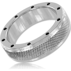 Metal Hard Cock Ring Steel 40mm Δαχτυλίδι Πέους & Όρχεων Μεταλλικό 4cm Ασημί