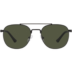 Persol PO1006S 107/831 Γυαλιά Ηλίου Aviator Μεταλλικά Μαύρα με Μαύρο Polarized Φακό