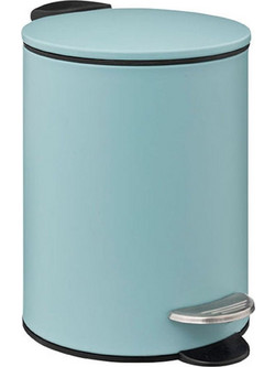 Kαλάθι Απορριμμάτων 5Five 3L Arctic Blue 22.5x17x23cm 174528Q