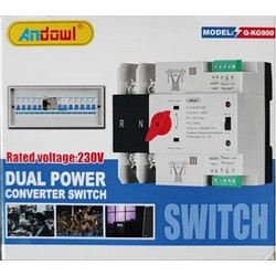 Διακόπτης διπλού μετατροπέα ισχύος Andowl Q-KG900 Dual Power Converter Switch