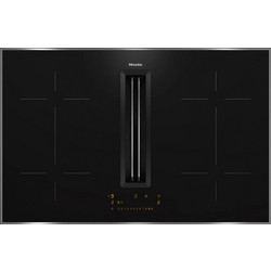 Miele KMDA 7473 FR-U Επαγωγική Εστία Αυτόνομη με Ενσωματωμένο Απορροφητήρα & Λειτουργία Κλειδώματος 80x52cm