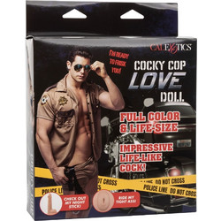 CalExotics Cocky Cop Sex Doll Φουσκωτή