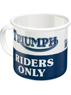 Nostalgic Κούπα σμάλτου Triumph-Riders Only