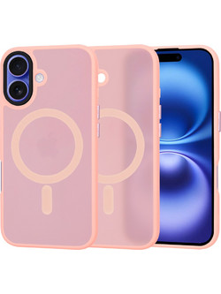 Θήκη κινητού Techsuit HaloFrost Series for iPhone 16 Pink