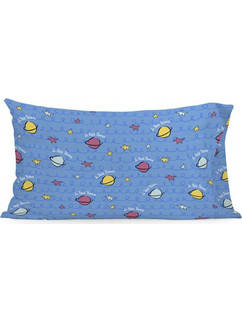 Θήκη μαξιλαριού HappyFriday Le Petit Prince Navire Πολύχρωμο 50 x 75 cm