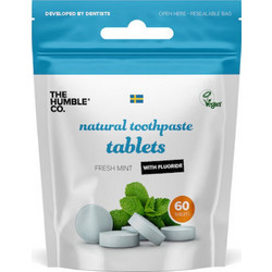 The Humble Co. Natural Fresh Mint Tablets Οδοντόκρεμα 60τμχ