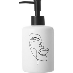 Αντλία Σαπουνιού Line Art 320ml Λευκό Estia