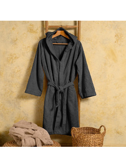 Melinen Bloom Μπουρνούζι Dark Grey