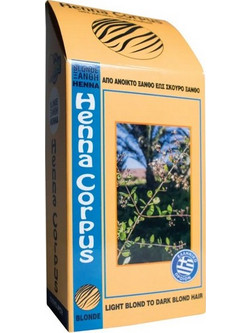 Corpus Henna Blond Βαφή Μαλλιών 100gr